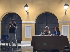 Presentación Patio del Ayuntamiento en Puebla de don Fadrique
